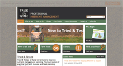 Desktop Screenshot of nutrientmanagement.org